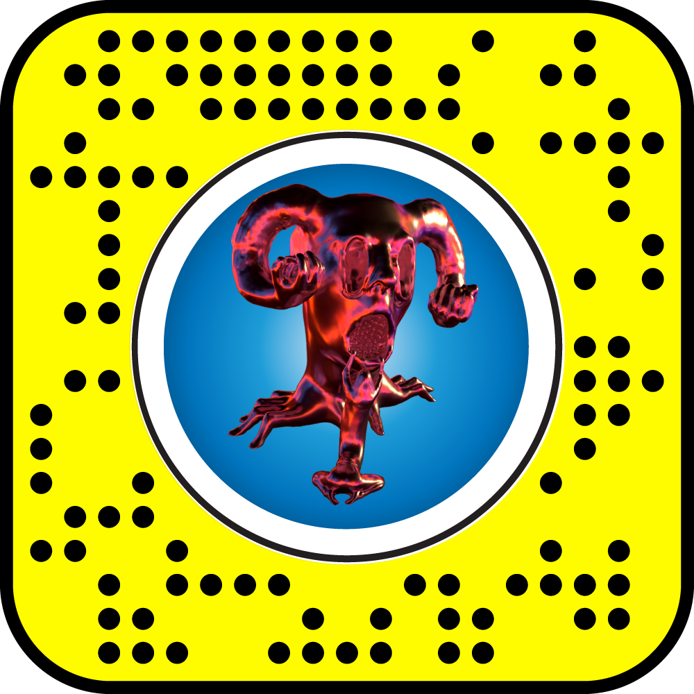 Thor Maan de Kok's 3D Devour model available in Snapchat's augmented reality