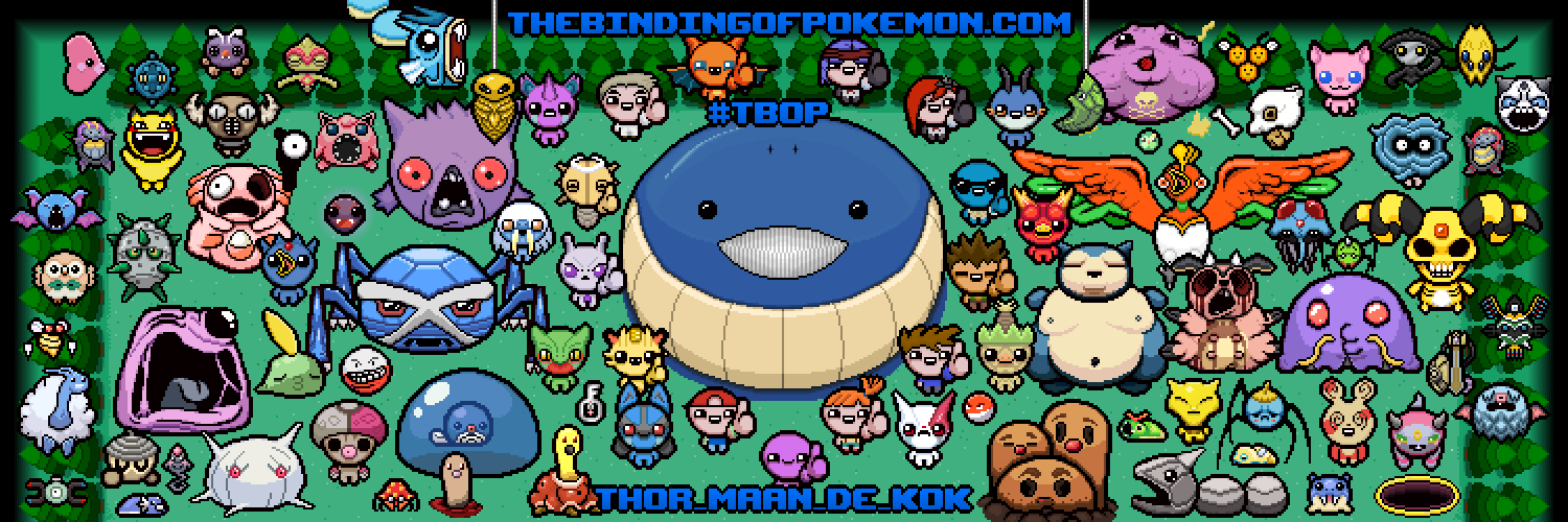 The Binding of Pokemon Twitter Banner
